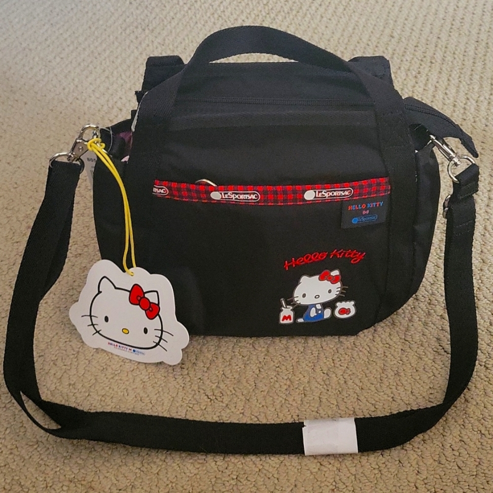 LeSportsac small Jenni 45th Annivers Limited Edition Hello Kitty Bag!